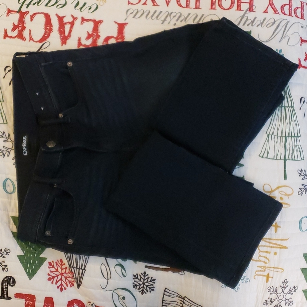 Express Barely Boot Jeans